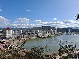 View from Yuhuang Mountain