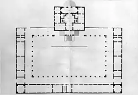 Section by Ottavio Bertotti Scamozzi, 1778