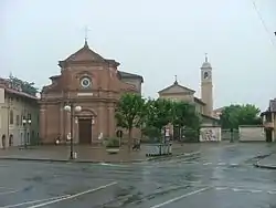 A view of the town