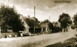 The village before World War II.