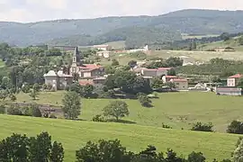 A general view of Saint-Sylvestre