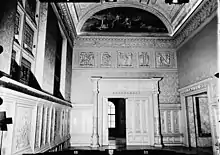 Music room in the residence at 451 Madison Avenue