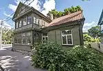 Wooden private house in Žvėrynas.