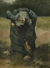 Peasant Woman Digging, 1885, Barber Institute of Fine Arts, Birmingham (F95a)