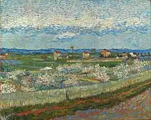 Peach Trees in BlossomApril 1888Courtauld Gallery, London (F514)