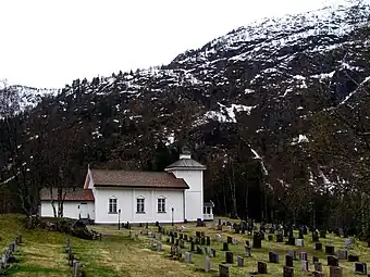 View of the village church