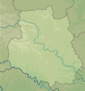 Yampil is located in Vinnytsia Oblast