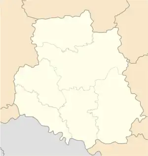 Pishchanka is located in Vinnytsia Oblast