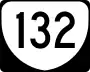 State Route 132 marker