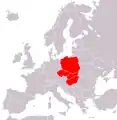 According to The Economist and Ronald Tiersky, a strict definition of Central Europe means the Visegrád Group.