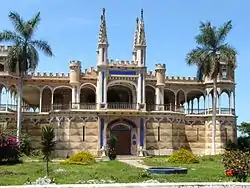 Castillo Unanue, one of the main tourist attractions