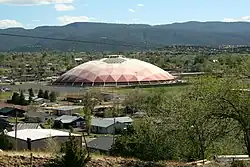 Aerial view of Springerville