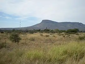 Vivo, close to the centre of the town, with the Soutpansberg in the background