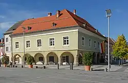 Main square with the Old Town Hall