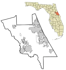 Barberville Central High School is located in Volusia County