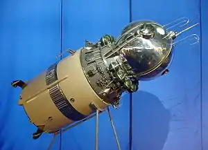 Image 3Model of Vostok spacecraft (from Space exploration)