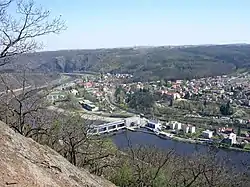 Vrané nad Vltavou in the Vltava valley