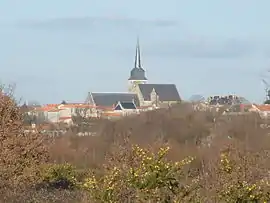 A general view of Olonne-sur-Mer