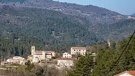 Prades village, Ardèche.