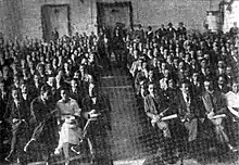 Second congress of the SRPJ(k), Workers' Hall, Vukovar, 1920