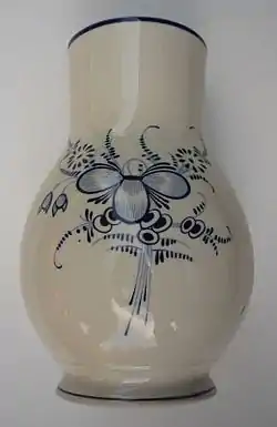 Vase with the decor "Old Luxemburg"