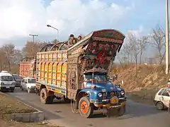 Image 29Truck art is a distinctive feature of Pakistani culture. (from Culture of Pakistan)