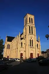 The church of Our Lady, in Vieillevigne