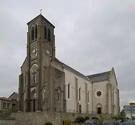 The church of Our Lady of the Assumption, in Les Landes-Genusson