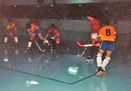 World Games I action in roller hockey