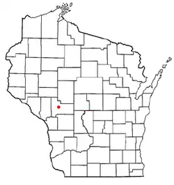 Location of Adams, Wisconsin