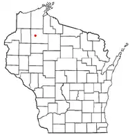 Location of Chief Lake, Wisconsin