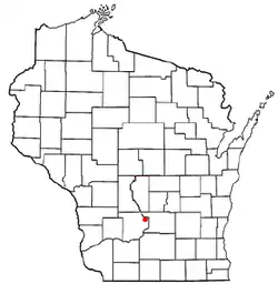 Location of the Town of Fairfield