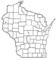 Location of the Town of Garfield