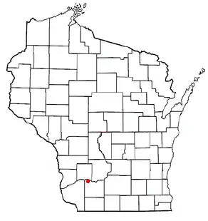 Location of Pulaski, Wisconsin