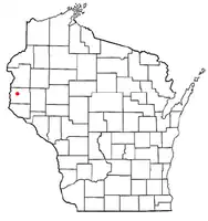 Location of Richmond, St. Croix County, Wisconsin