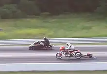 Snowmobile vs. Pro-Bike