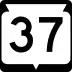 State Trunk Highway 37 marker