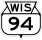 State Trunk Highway 94 marker