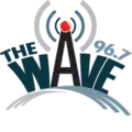 Previous logo as 96.7 The Wave