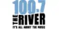 WRDU's logo under previous "100.7 The River" branding