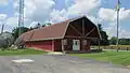 WSRW radio station located south of Hillsboro, Ohio. Once nicknamed "The Little Red Barn".