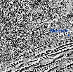 Image 17Shaded relief map of the Cumberland Plateau and Ridge-and-valley Appalachians (from West Virginia)