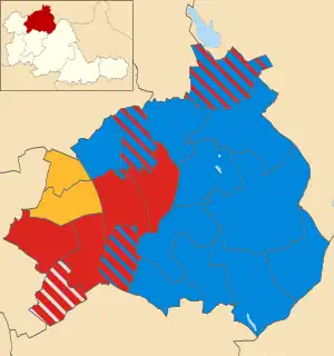 2004 results map