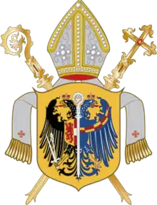 Coat of arms of the Archdiocese of Ljubljana