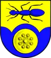 Arms of Brekendorf, in Schleswig-Holstein, Germany