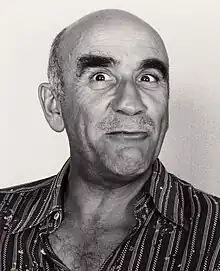 Warren Mitchell, who played Alf Garnett in the series