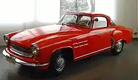 Wartburg 313 Sportcoupé - with hardtop as roadster: in production between 1957 and 1960