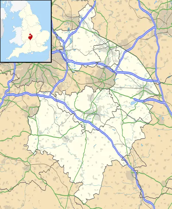 Shustoke is located in Warwickshire