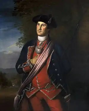 Colonel Washington, painted in 1772 by Charles Wilson Peale