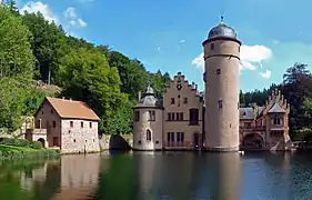 Image 78Mespelbrunn Castle, Germany (from Portal:Architecture/Castle images)